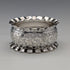 1898 British antique sterling silver napkin ring, 16g, Minshull & Latimer